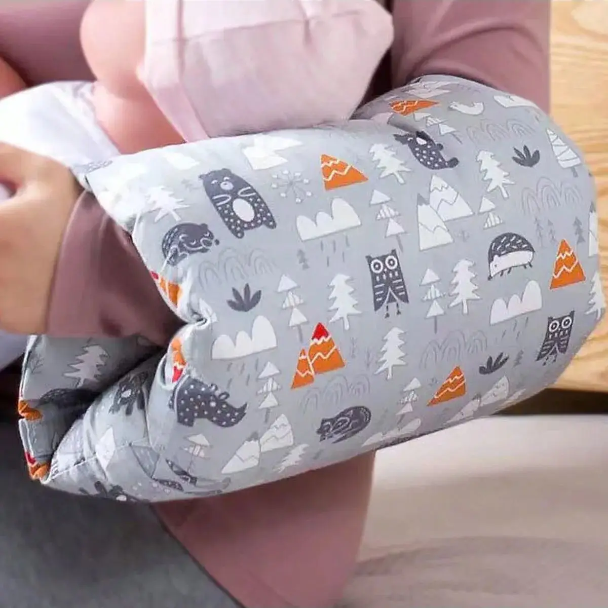 Adjustable Baby Cotton Nursing Arm Pillow Breastfeeding Washable Baby Infant Nursing Breastfeeding Pillow Cushion Arm Pad