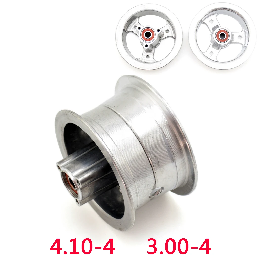 3.00 4 4.10 4 4 inch Tire Scooter Wheel Hubs 3 hole Aluminium 10inch ...