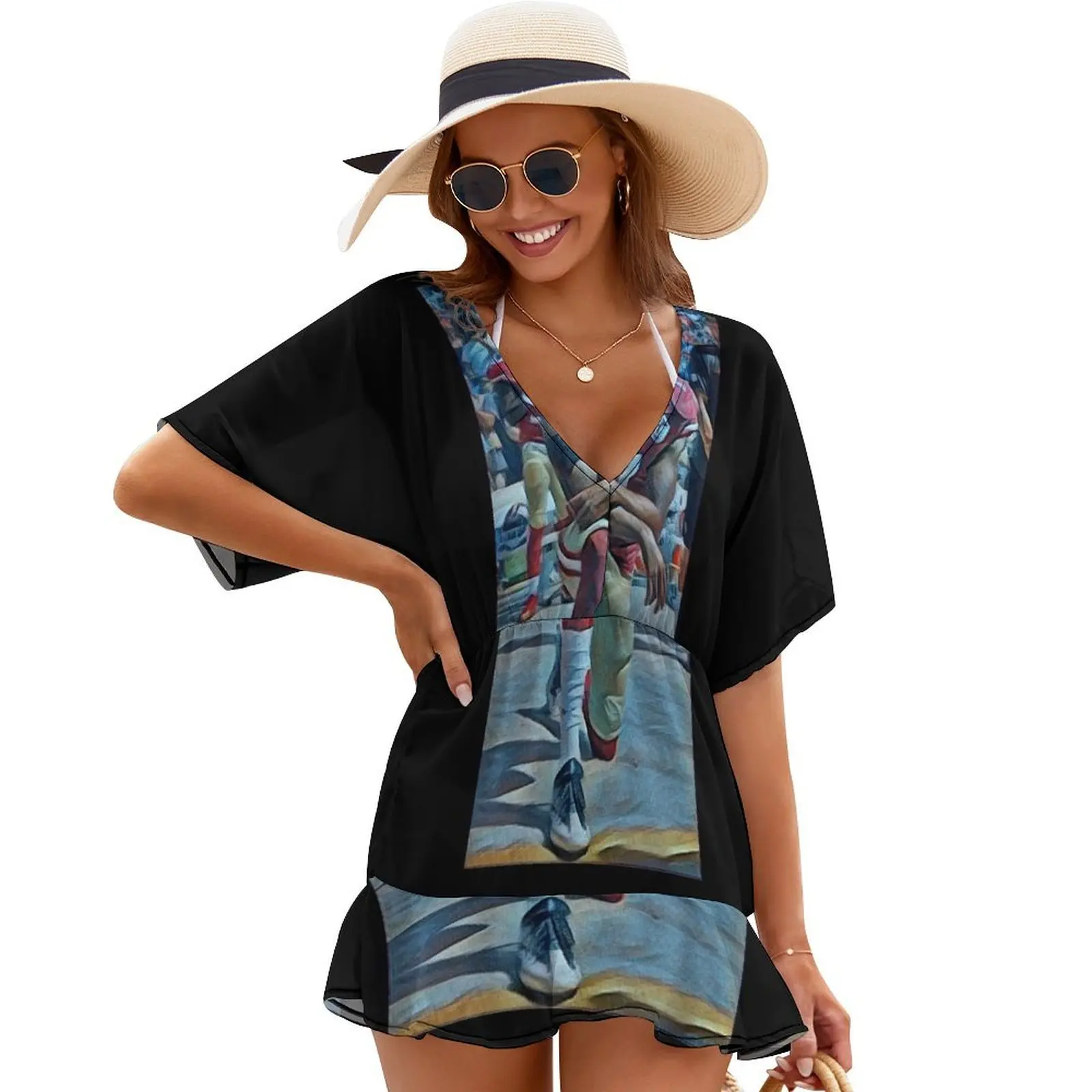 

Colin Kaepernick Kneeling Cover Ups women's elegant loose dresses summer dresses summer women's dress 2024