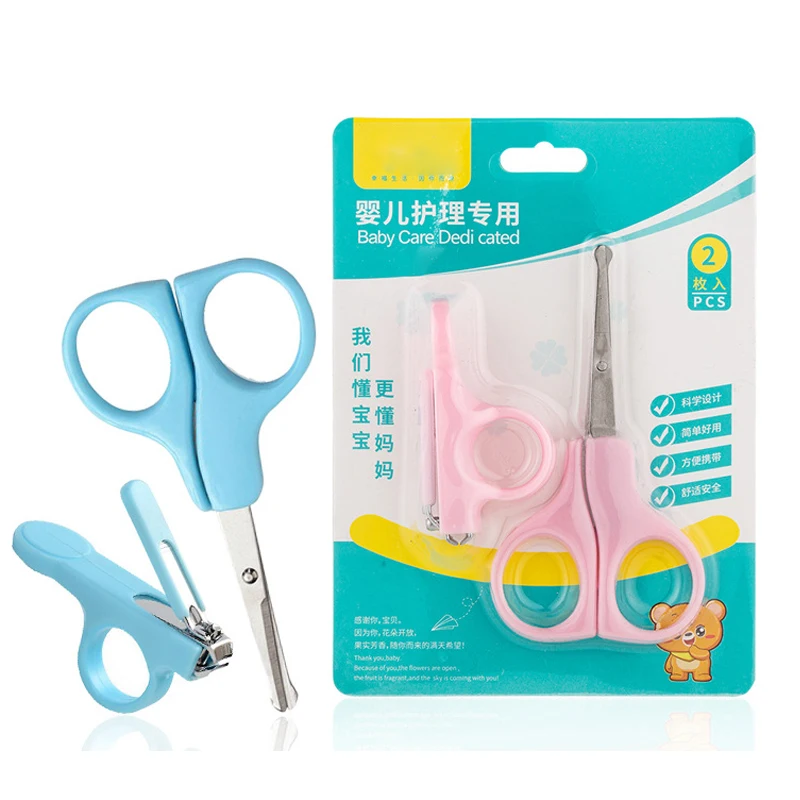 Kit de uñas para bebé, kit de manicura para bebés y kit de pedicura con  bonito estuche en forma de búho. Cortauñas para bebé, tijera, lima de uñas  y