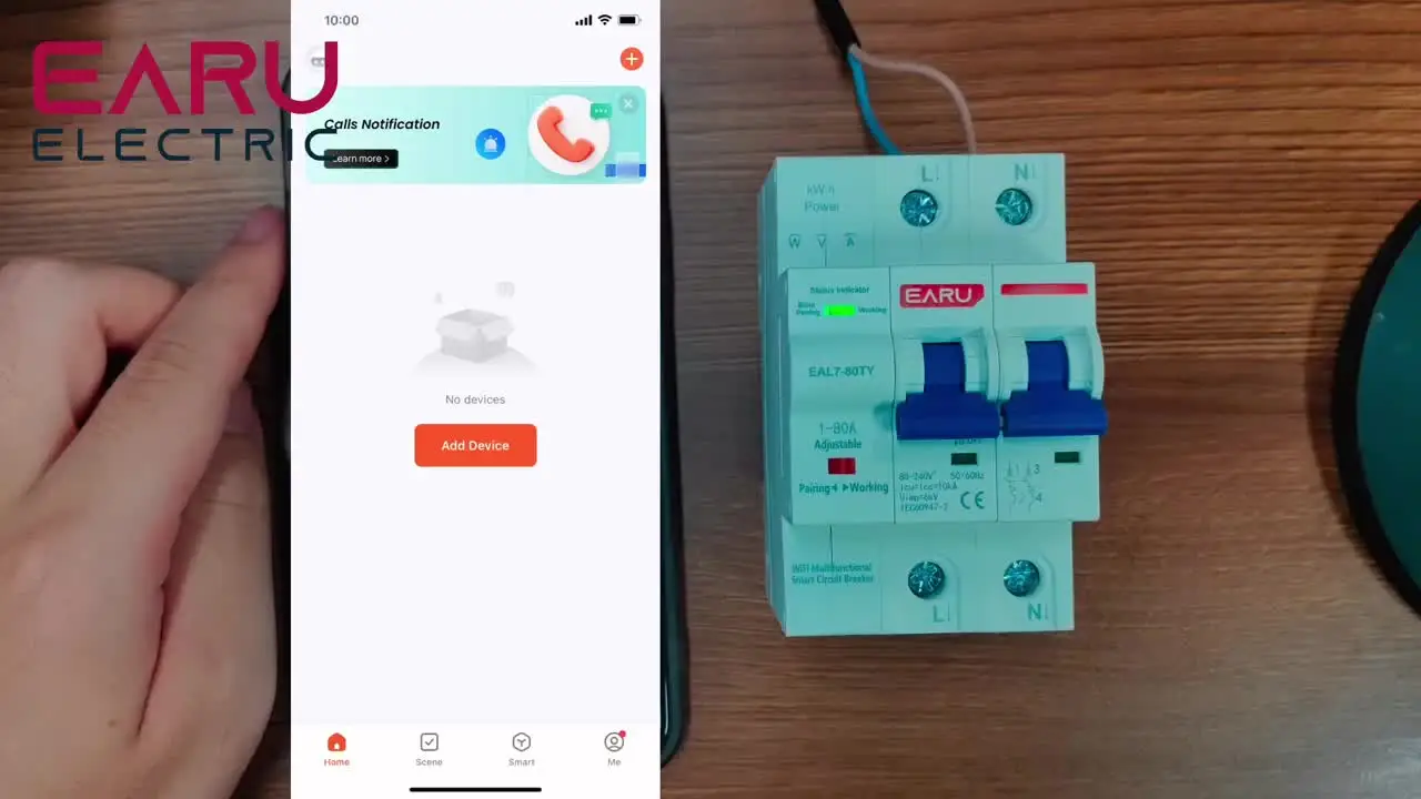 Автомат защити цепи EARUELECTRIC 80A