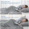 2023 New Cooling Blankets Smooth Air Condition Comforter Lightweight Summer Quilt Cool Feeling Fibre Skin-friendly Breathable 2