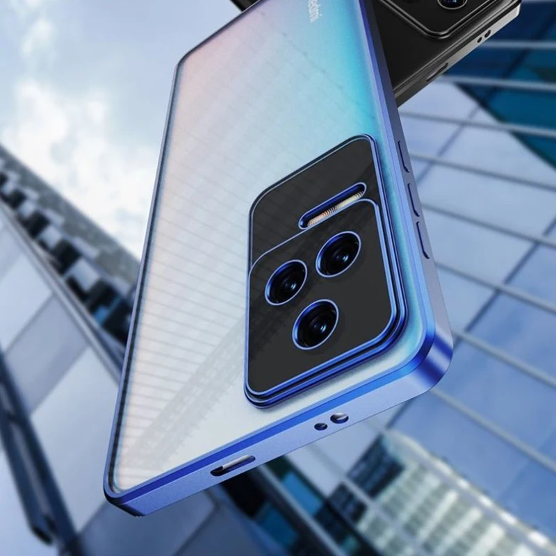 Plating Frame Transparent Matte Anti Fingerprint TPU Case For Honor 50 60 70 Pro Plus Airbag Anti-drop Full Cover Shell_voghion.com