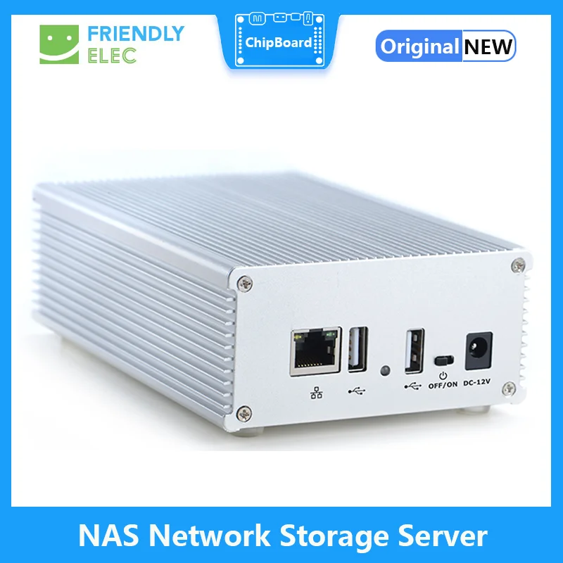 Friendly NAS Network Storage Server,NAS Dock Hard Disk, 1-bay NAS Kit for NanoPi NEO NEO2