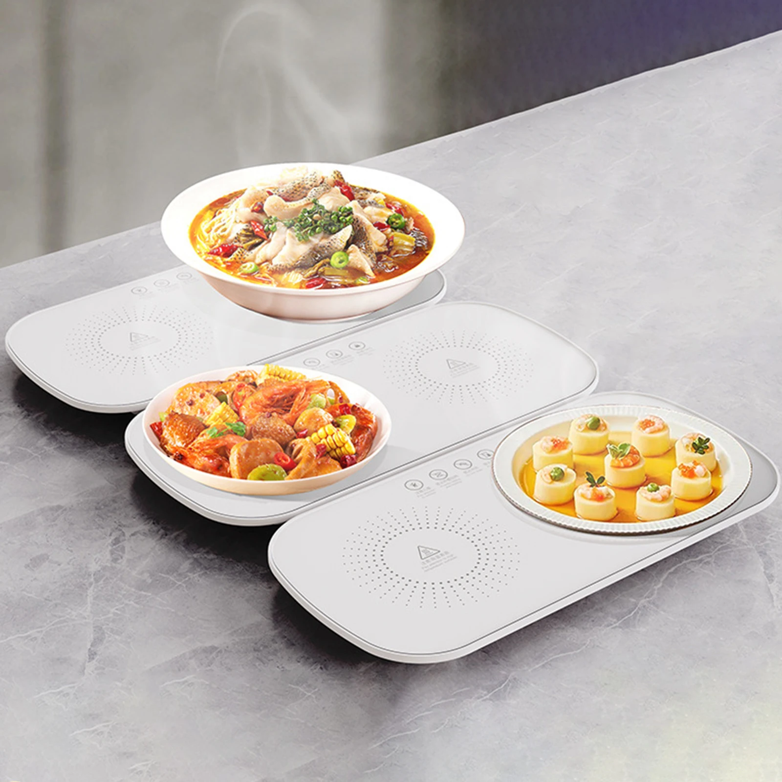 Electric Warming Tray Nice Gift Constant Temperature Table Heating Board Hot Plate for Home House Parties Dinners Buffets Events 3