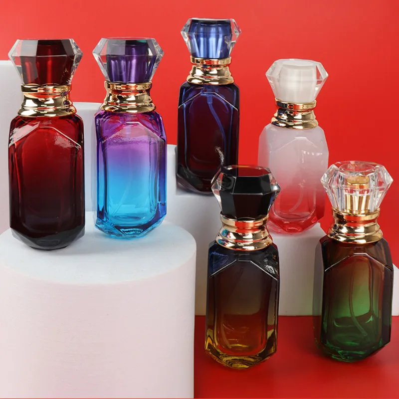 5/10/15pcs 30ml Empty Glass Perfume Bottles – Refillable Screw Cap Containers, Portable... - SKU PBBS1814 - UGI Packaging