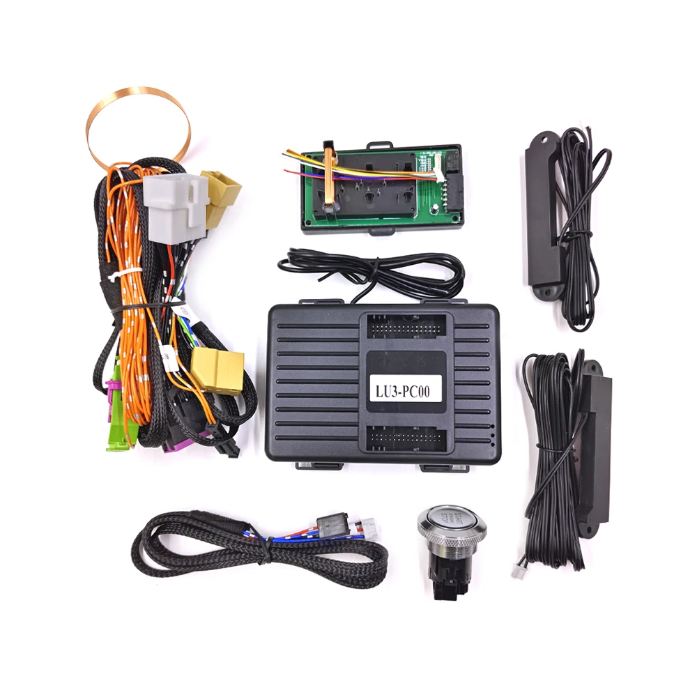 

For Porsche 718 Year 2017 Car Add Push Button Start Stop System Remote Start and PKE Keyless GO Entry CAN BUS Plug and Play