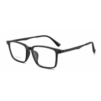 Lunettes d'affaires rétro grand carré TR90 en titane pour hommes, monture de Prescription optique pour myopie, A1003, nouvelle collection 2024 6