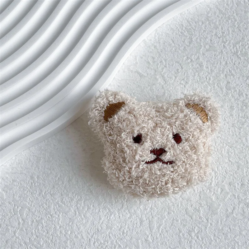 Adorable Fluffy Cartoon Plush Phone Holder and Grip Stand