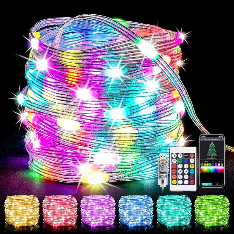 Color Changing String Lights Bedroom Color Changing Led String Lights
