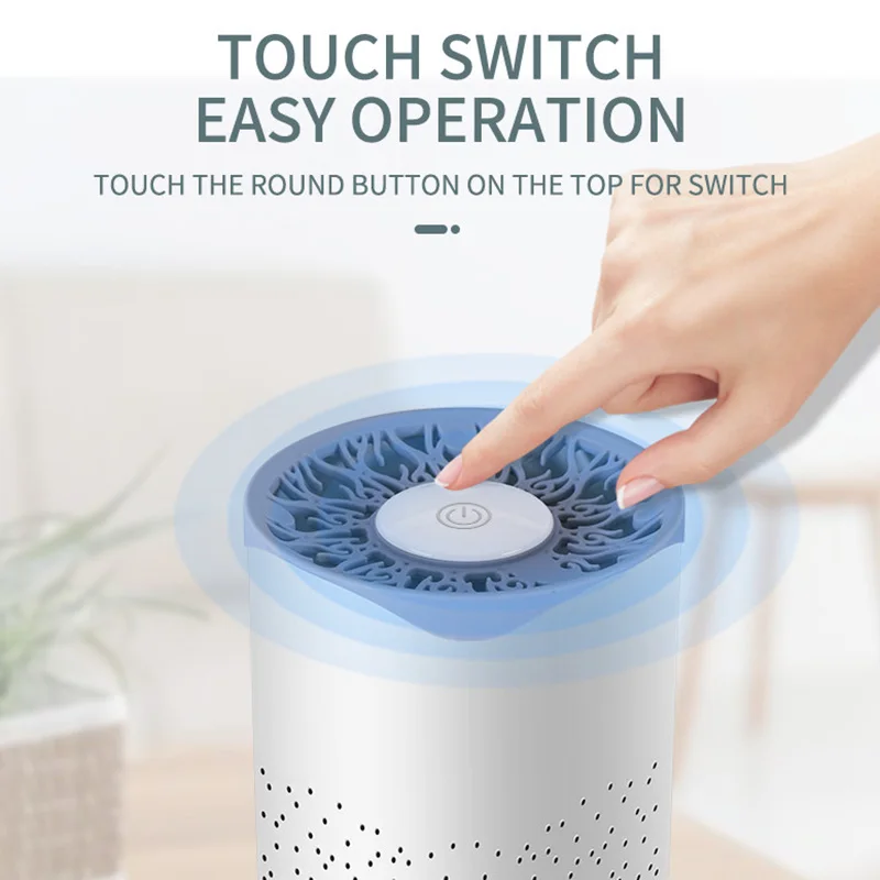 Air Purifier Remove Dust Remove Second-hand Smoke Formaldehyde Home Desktop Small Portable Air Disinfection Machine 4