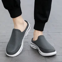 2025 Men Slippers Summer Breathable Home Indoor Slippers Men Thick Bottom Slides Fashion Couple Walking Shoes Plus Size 39-48 - Image 5