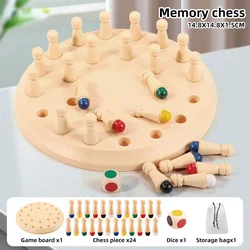 Memory Chess Game - Educational Parent - Child Board Game (Chess)