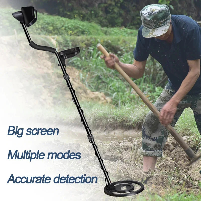 Metal Detector MD830 Metal Detector Underground Depth 2.5m Scanner Search High precision Gold Detector Treasure Hunter Detecting Pinpointer