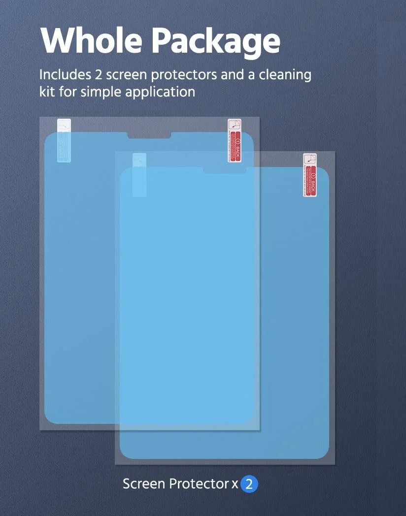 2-Pack Paper-Feel Screen Protector for Samsung Galaxy Tablets