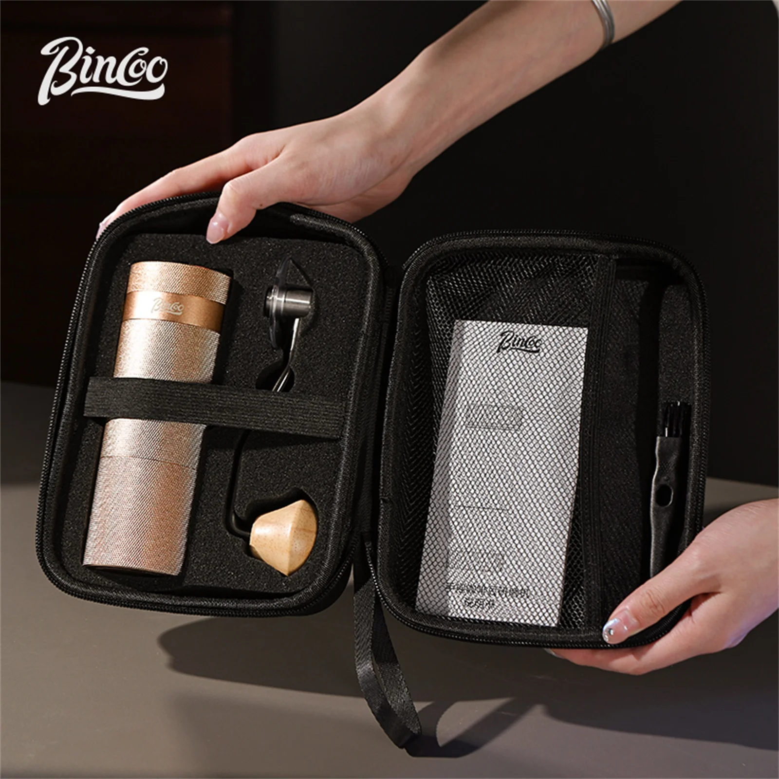 مطحنة قهوة يدوية فولاذ