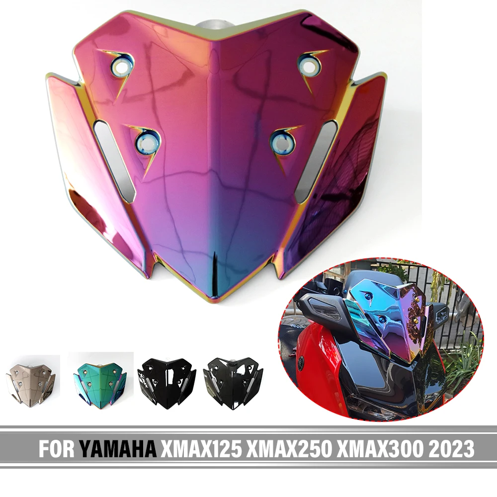 

For yamaha XMAX125 XMAX250 XMAX300 2023 XMAX 300 X MAX300 Motorcycle Front Screen Windshield Fairing Visor Deflector WindScreen