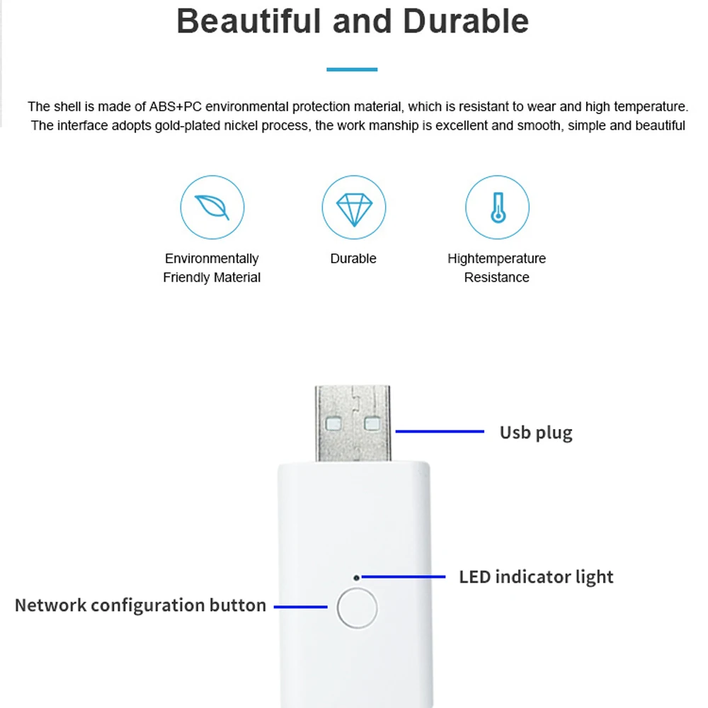스마트 ZigBee 신호 리피터 스마트 라이프 게이트웨이 용 USB 신호 증폭기 익스텐더 스마트 홈 장치 자동화