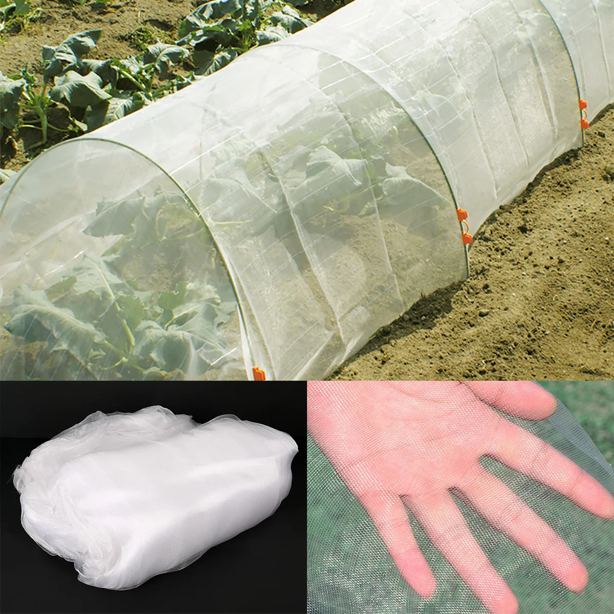 1pc Garden Insect Protection Net Flowers Greenhouse Protective Net Plant Vegetable for Garden Protect Vegetable Plants and Fruit