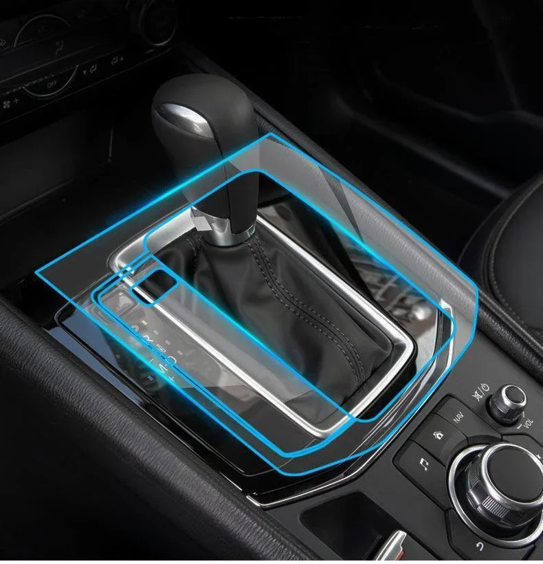 Auto Center Konsole Getriebe Touchscreen Dashboard Tür Fenster Hebe Panel TPU Schutz Film Für Mazda CX5 CX-5 2017-2023 – Detail 2