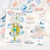 200cm/Roll PET Tape Colorful Artistic Cloud Rainbow Series Scrapbook DIY Hand Account Color Tape Junk Journal Decoration 6