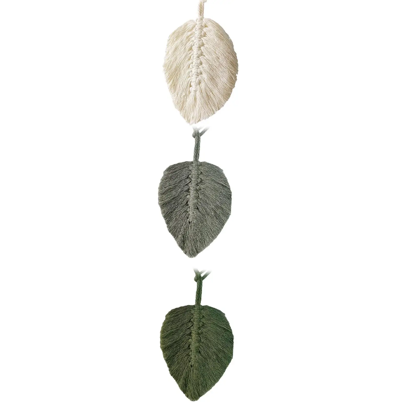 Bohemian Curtain Tieback Home Decoration Decorative Nordic Leaves Shape Cotton Drape Tie Curtain Tie Back for Indoor Outdoor