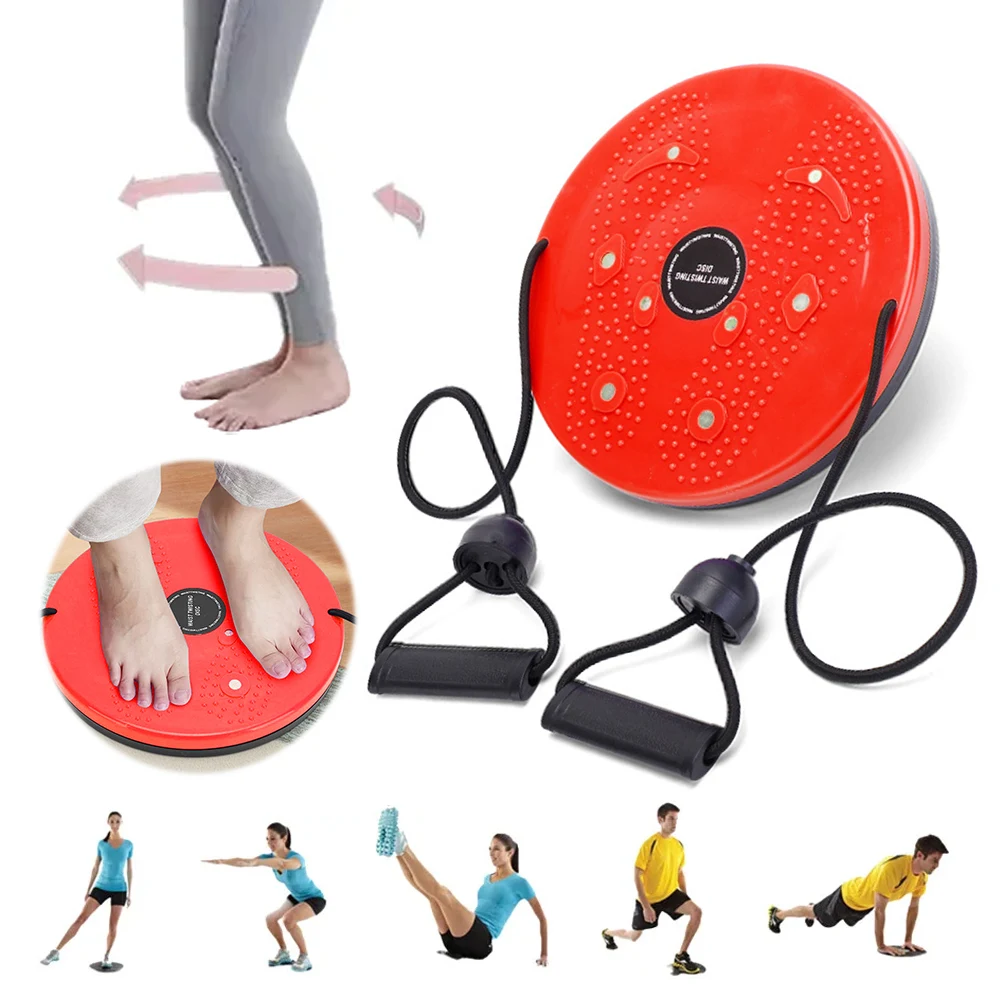 Wobble Board for Adults Waist Twisting Disc Fitness Twister Turntable Twist Board for Slimming and Strengthening Waist Training