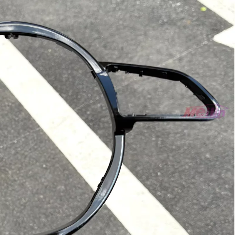 아우디 A4 B8 A6 C7 A3 8V 스티어링 휠 페인트 컨트롤 버튼 장식 스티어링 휠 프레임 휠 림에 적합