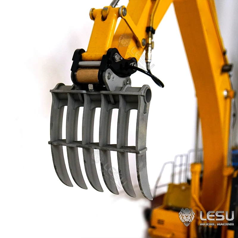 

Metal 1/14 Scraper Rake Bucket For LESU Ac360 RC DIY Hydraulic Excavator Outdoor Toys TH17213