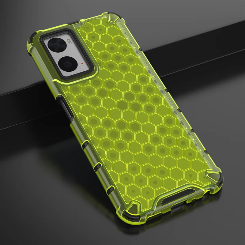 Para OPPO Realme 9 Pro Funda de lujo híbrida a prueba de golpes para Realme 9i 9 Pro + Plus Funda de silicona transparente_voghion.com