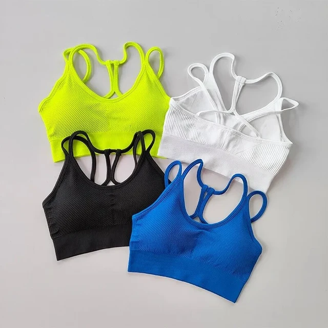 Shockproof Yoga Bra Quick Dry Beauty Back Running Fitness Vest Sports  Underwear for Women - AliExpress