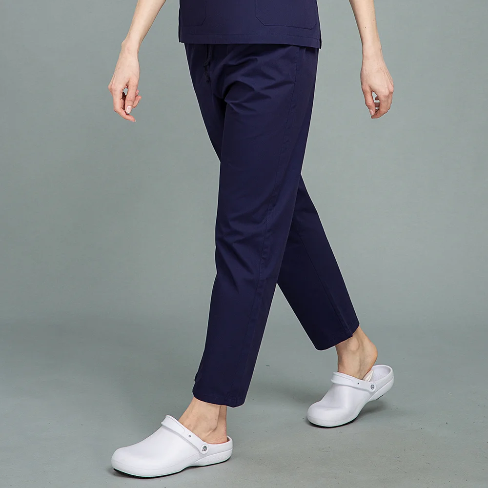 Dental Clinic Nursing Scrubs Pants Nurse Uniforms 3 Pockets Work Trouser Pet Grooming Women's Surgical medical scrubs