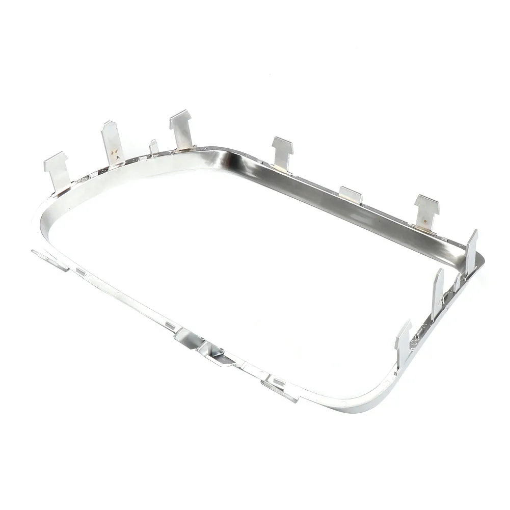 Plating Ashtray Trim Ring Center Console Ashtray Cup Holder Strip Trim Silver Chrome Frame for Mercedes Benz E Class W213 15-20