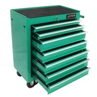 Rolling Tool Chest,7 Drawers Tool Cart on Wheels, Tool Case for Repair Shop, Garage, Warehouse, Workshop, Tool Trolley Organizer 2
