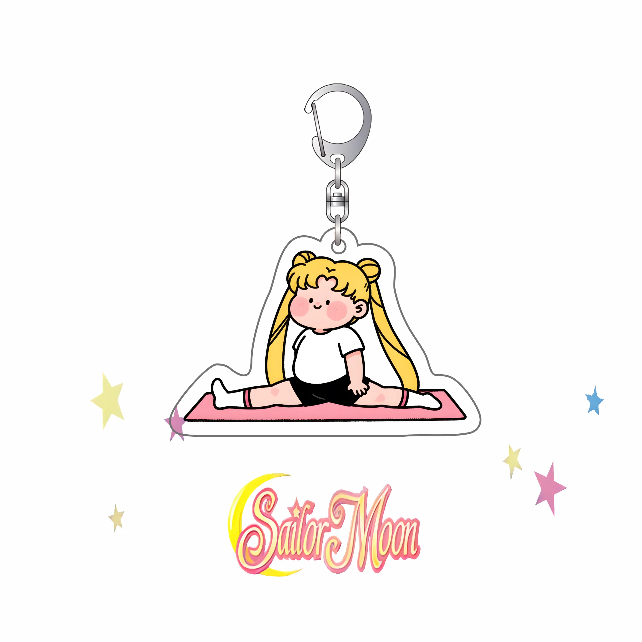 Sailor Moon Chibi Anime Keychain - Kawaii Bag Charm Pendant Accessory