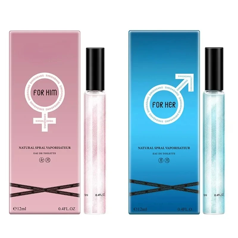 12ml Perfume Man Women Glamour Perfumes Male and Female Ball Perfume Lasting Spray Flirting Attracts Men Women