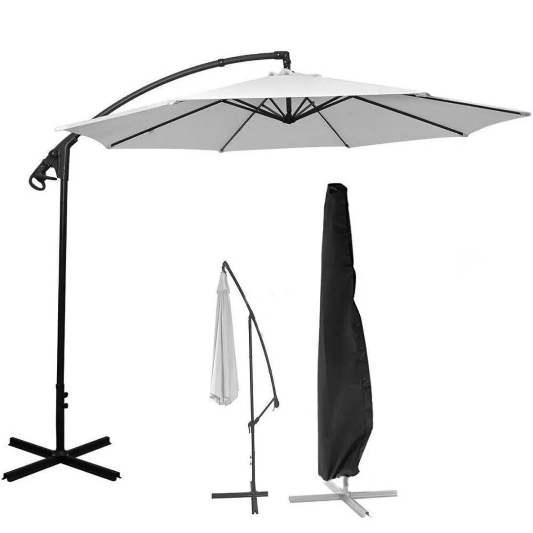 New Parasol Banana Umbrella Protective Cover Outdoor Garden Patio Cantilever Shield