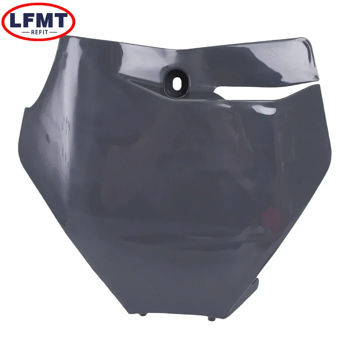 오토바이 전면 번호판 플라스틱 커버 블랙 화이트 오렌지 KTM EXC EXC-F SX SXF XC XCF XCW XCF-W 125-450 2016-2023 부품