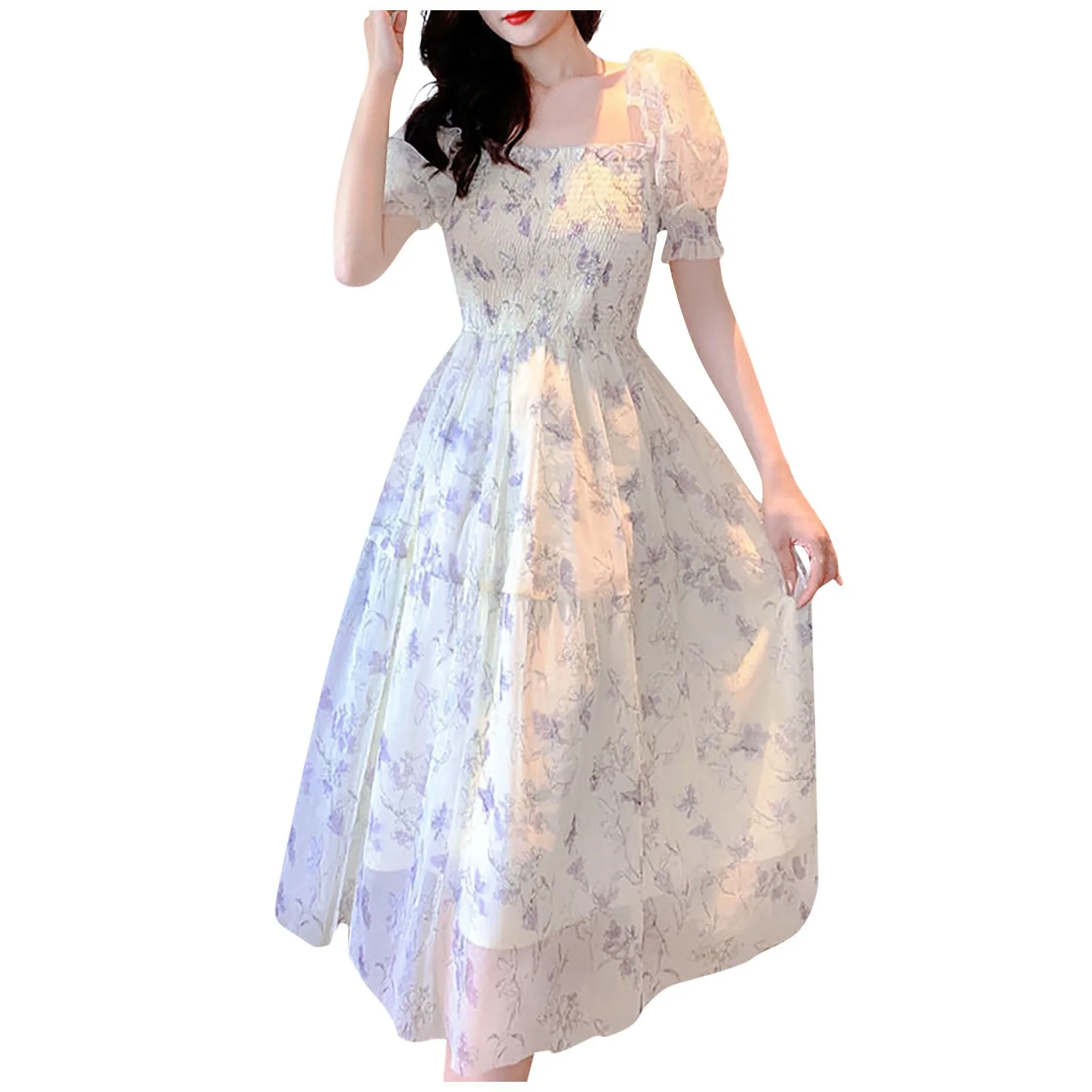 

Элегантные женские платья, модель 2023 года, цветочные рукава-пузыри, обернутые, чтобы показать тонкое белое платье, роскошные свадебные вечерние платья