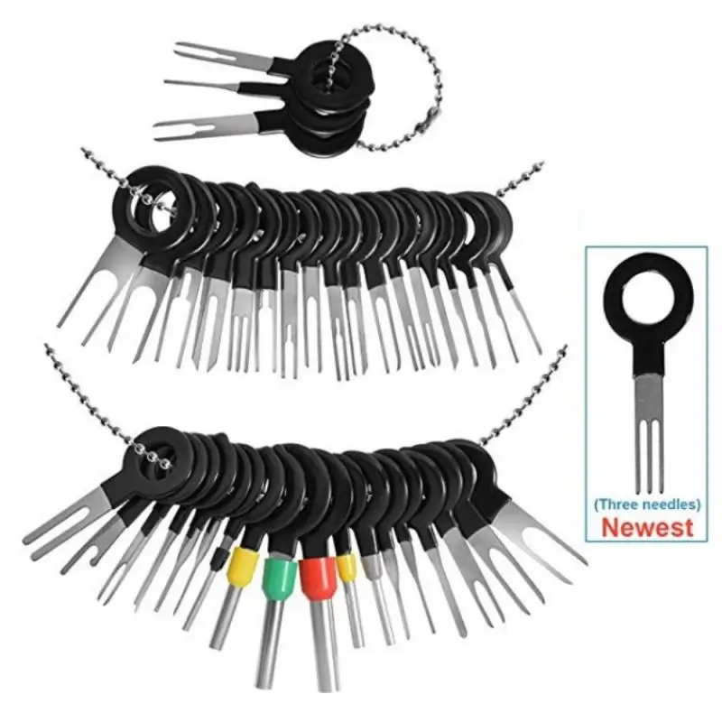 

Wire Terminal Removal Puller Tool Car Electrical Wiring Crimp Connector Pin Kit Wire Release Tool