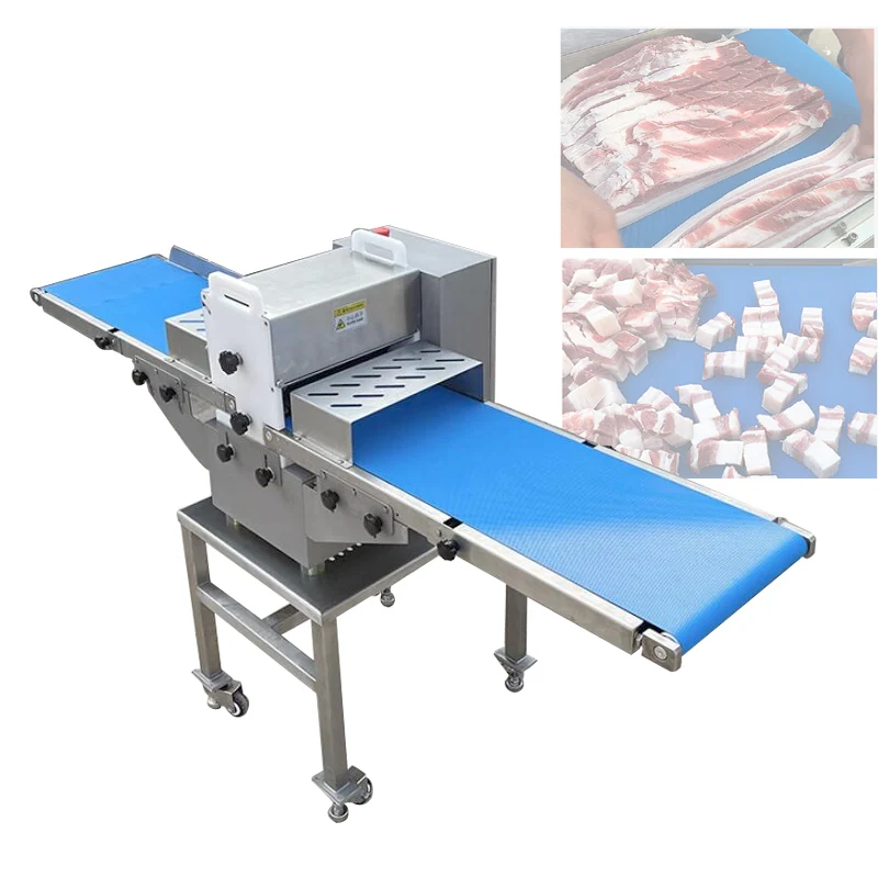 

Multi-function Meat Cutting Machine 750W Stainless Steel Commercial Slicer Electric Meat Slicer Dicing Machine