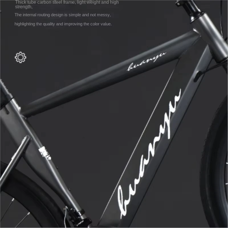 bicicleta de carretera 700 c 24 velocidades bicicleta de carreras de carretera freno de disco cascabel bicicleta amortiguador de viento bicicletas hombre adulto 6 bicicleta de carretera 700 c 24 velocidades bicicleta de carretera 700 c 24 velocidades bicicleta de carreras de carretera freno de disco cascabel bicicleta amortiguador de viento bicicletas hombre adulto - Imagen 6