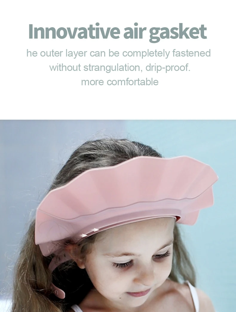 Baby Adjustable Shower Cap 9