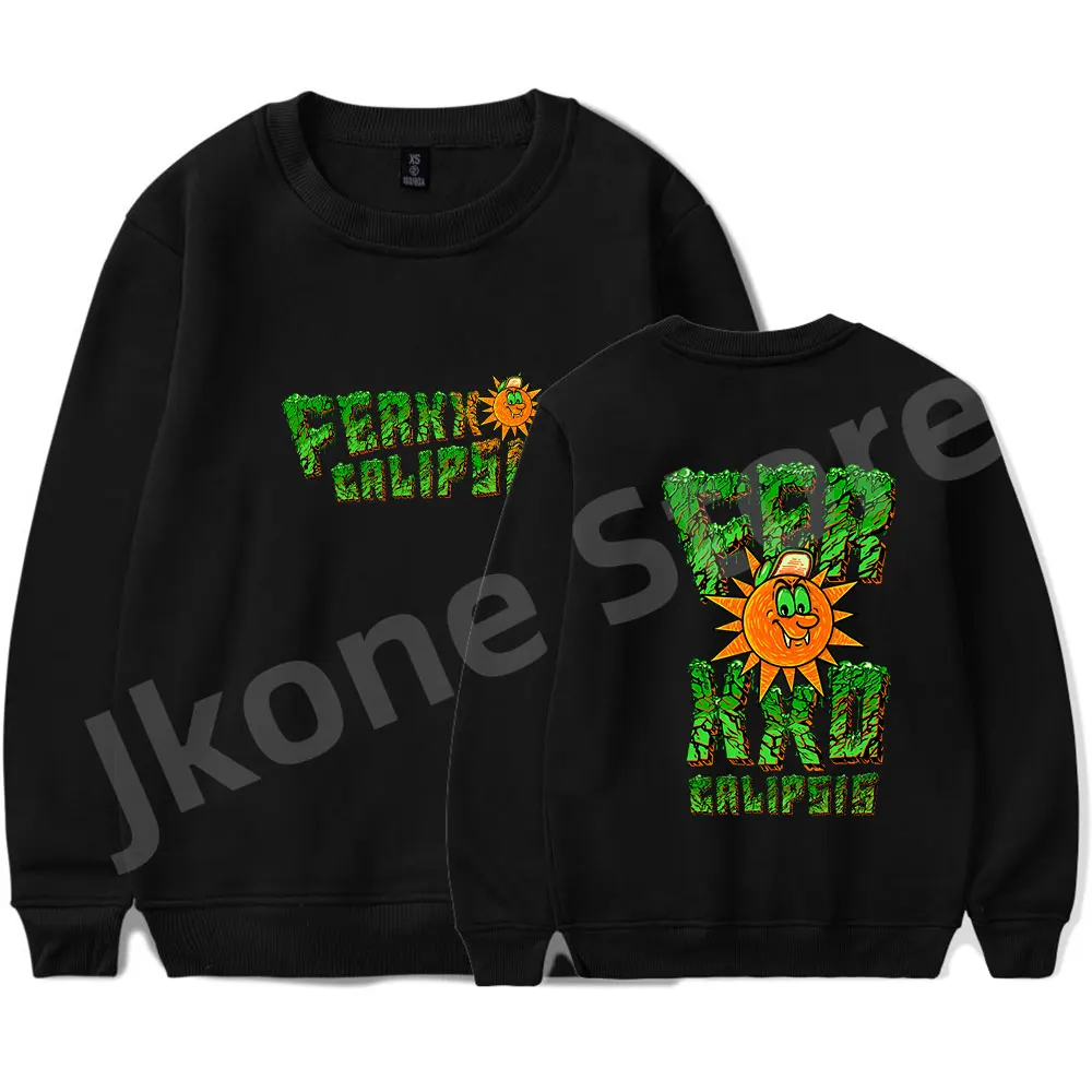 

Feid Ferxxocalipsis Crewneck Ferxxo World Tour Merch женские и мужские модные повседневные толстовки с длинным рукавом
