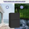 Sauna Room Cover Outdoor Wood Sauna Dynamic Sunlighten Protection 6