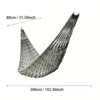 Sleeping Hanging Bed Camping Hammock Bed Parachute Hammocks Survival Outdoor Furniture Garden Picnic Rocking Chair Swing Mesh 6