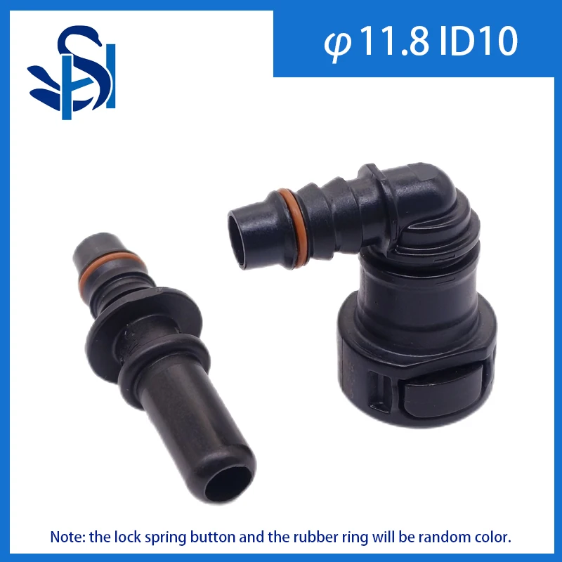 11.8 ID10 Set Auto Car Fuel Line Hose Coupler Quick Release Connector Carburetor Part