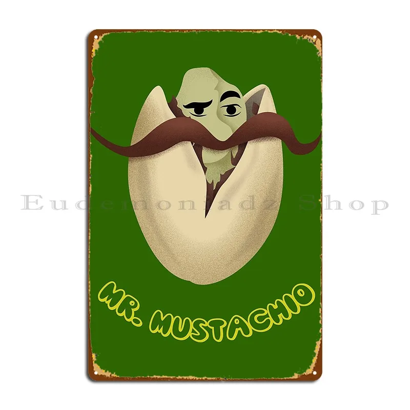 

Дизайн мистер мустахио, металлический плакат с табличкой, Настенная роспись, пещера, барная пещера, индивидуальный жестяной плакат с знаком