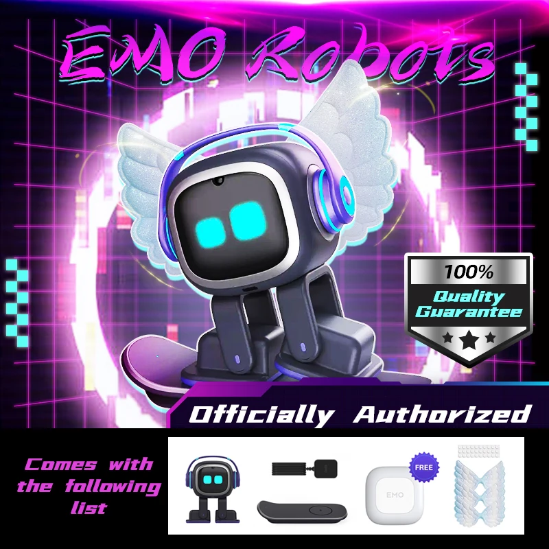 EMO_Living Ai Robot, (新品未開封)AI ロボット ペット EMO_Living Ai Robot ロボット ペット EMO（ほぼ未使用