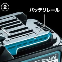 Batterie Makita 40V XGT authentique 5.0Ah 4.0Ah BL4050 BL4040, haute performance, longue autonomie, charge rapide pour outils sans fil 🔋 2